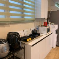 Cooking area available for anyone who wants to make food  at Vegan Mart - 비건마트  in Busan