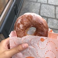 original donut at Boneshaker Doughnuts in Paris