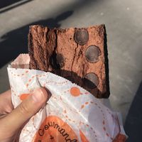 brownie!!! at Boneshaker Doughnuts in Paris
