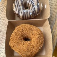 Donuts at Boneshaker Doughnuts in Paris