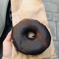 Chocolate Doughnut  at Boneshaker Doughnuts in Paris