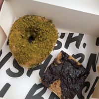 maram donut, brookie #Veganuary at Boneshaker Doughnuts in Paris