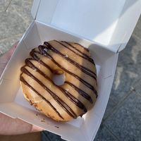 Peanut butter donut   at Boneshaker Doughnuts in Paris