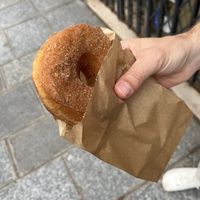 Beach haven donut  at Boneshaker Doughnuts in Paris