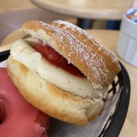 Victoria Sponge  at Boneshaker Doughnuts in Paris