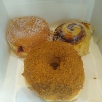 Vegan donuts at Boneshaker Doughnuts in Paris