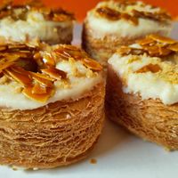 Almond/Rhum Veignet at Boneshaker Doughnuts in Paris