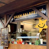   at Sham Falafel in Krakow