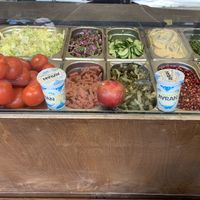   at Sham Falafel in Krakow