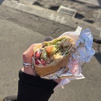   at Sham Falafel in Krakow