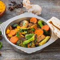 Vegetable curry at Jaipur in Warsaw