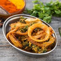 Onion bhaji at Jaipur in Warsaw
