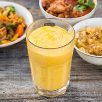 Mango lassi at Jaipur in Warsaw