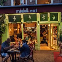 Business front at Middl.eat  in Amsterdam