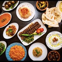 Rice table named vegana  at Middl.eat  in Amsterdam