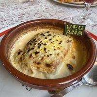 Lasagne with bolognese and bechamel  at Volare in Gandia