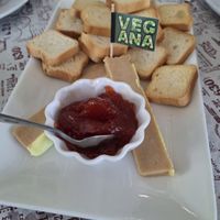 Foie vegano. at Volare in Gandia