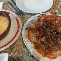 Lasagna and pizza at Volare in Gandia