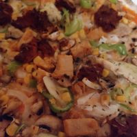 vegetal, queso vegano, heura y sobrasada vegana at Volare in Gandia