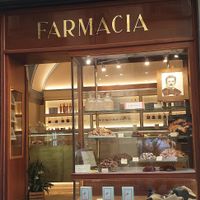 Store front at Meucci Pasticceria in Lucca