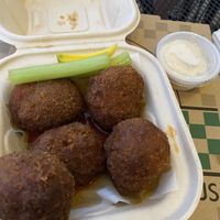 Jack fruit wings Buffalo style  at New Ethic in Rochester