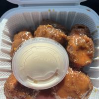 Jackfruit wings with Boss  at New Ethic in Rochester