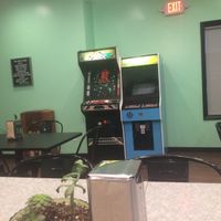 Arcade games at New Ethic in Rochester