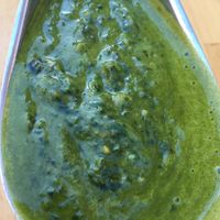 Vegan cashew pesto  at Fumo - Upper West in New York City