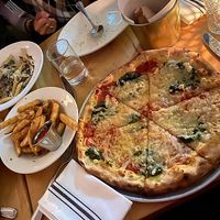 Pizza + fries at Fumo - Upper West in New York City