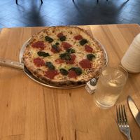Vegan pizza at Fumo - Upper West in New York City