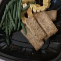 Country Fried Tofu dinner (sorry for the terrible photo) at GreenStar Food Co-op - Collegtown in Ithaca