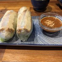 Tofu spring roles (sauce is not vegan!)  at Maison Yang in Munich