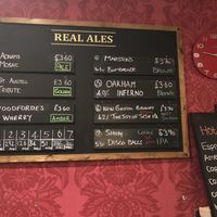 Beers on draught, frequently changed.  at The Chestnut in Radcliffe-on-trent