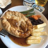 Amazing vegan pie!!!!  at The Chestnut in Radcliffe-on-trent