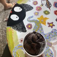 Chocolate Gelato   at Arte Italiana Gelateria in Kefalonia