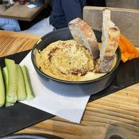 hummus   at Les Filles in London