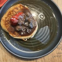 Choc pancake  at Les Filles in London