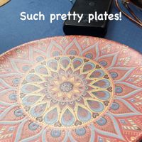 Pretty plates  at D'ucles in Cordoba