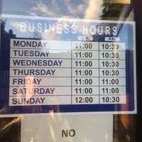 hours 2019 at Lin's Garden in Rochester