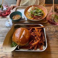   at Cafe Zeitgeist in Munich