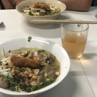 Mi Quang Noodles at Com Chay 33 in Kon Tum