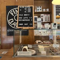 inside  at Fine Bagels @ Shakespeare and Sons in Berlin