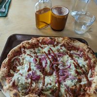  at Flat Earth Pizzas in East London