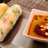 Sommerrollen mit Tofu at Viet Quan in Saarbrucken