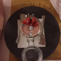 The strawberry dessert at Ginger - Pantheon in Rome