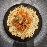 very good prepared jackfruit  at Ginger - Pantheon in Rome