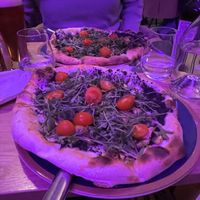 Truffle pizza 🍕   at Joia By Pizzeria Des Moulins in Chamonix-mont-blanc