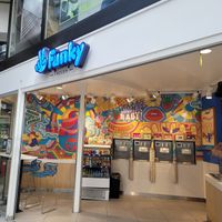 Shop front at Funky Frozen Yoghurt - Karl Johans Gate in Oslo