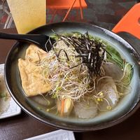 Shoyu ramen  at Steam Noodle Cafe & Sake Bar in Great Barrington