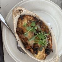 Smoky mushroom doria  at Journey Cafe in Kailua Kona